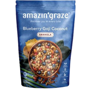 Amazin' Graze Blueberry Goji Coconut Granola 250g Pack