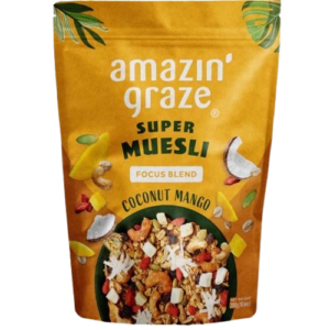 Amazin' Graze Coconut Mango Super Muesli 300g Pack