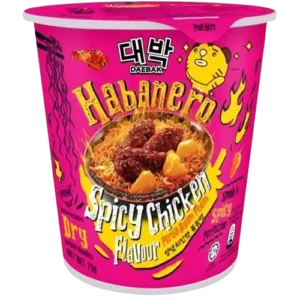 Daebak Habanero Spicy Chicken Cup Noodles